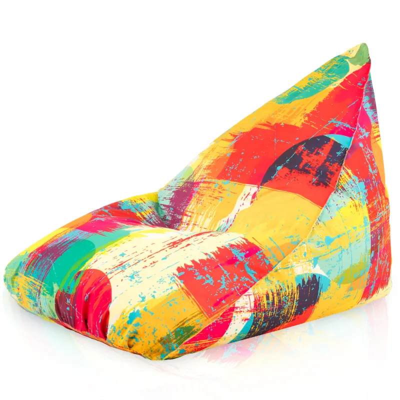 Boden-Sitzsack XL Bermuda - Premium Print-Stoff – Ansicht 12