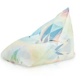 Boden-Sitzsack XL Bermuda - Premium Print-Stoff