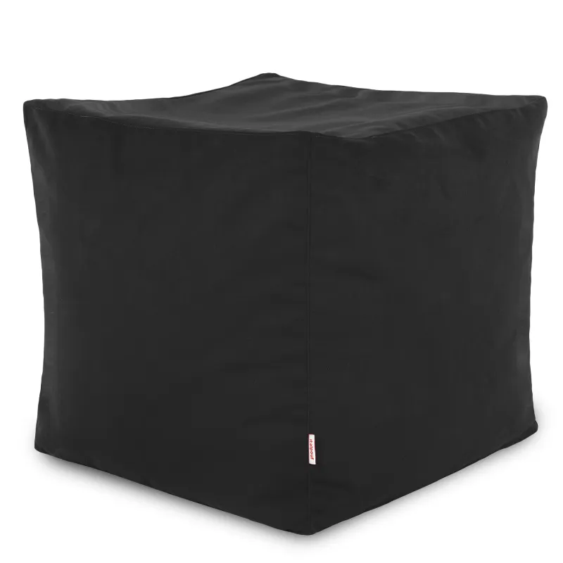 Pouf Sitzwürfel Quadratisch - Soft-Velours