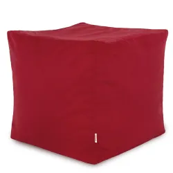 Pouf Sitzwürfel Quadratisch - Soft-Velours