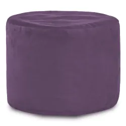 Pouf Runder Sitzhocker Zylinder - Soft-Velours