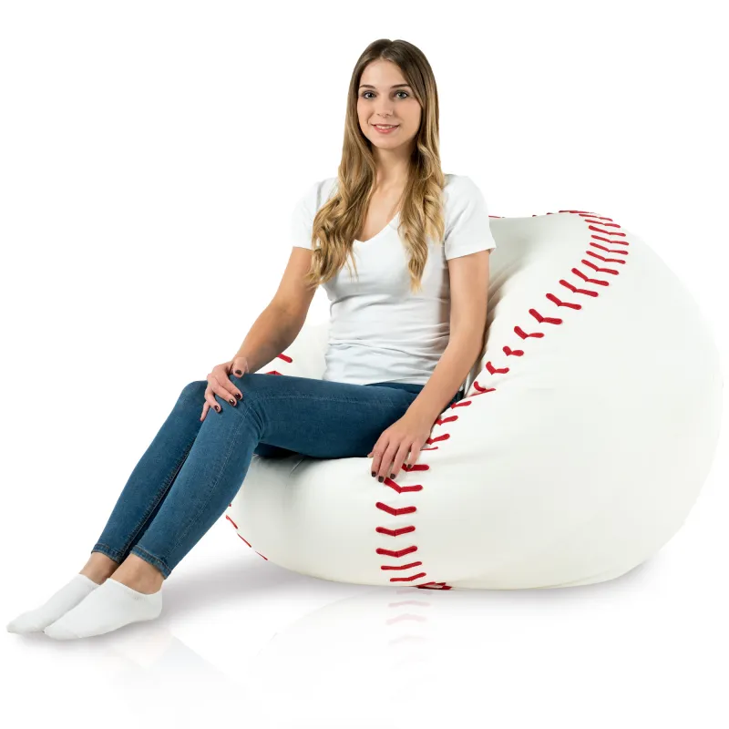Farbiger Sitzsack Baseball für eine lebendige und spaßige Atmosphäre