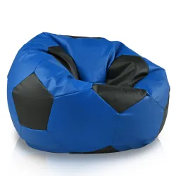 Sessel Sitztzsack Fußball für Kinder - Kunstleder