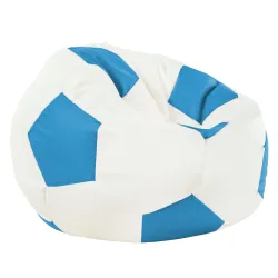 Sessel Sitztzsack Fußball für Kinder - Kunstleder