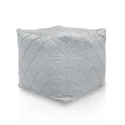 Pouf Sitzwürfel Quadratisch - Soft-Velours