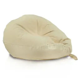 Sitzsack XL Klassik - Premium Naturbaumwolle - Ungefärbt, Ökologisch – Ansicht 2