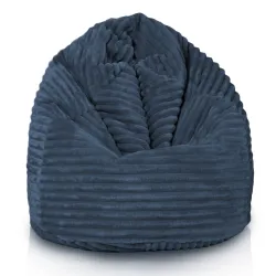 Kinder-Sitzsack L - Breitcord Stripe – Ansicht 22