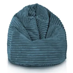 Kinder-Sitzsack L - Breitcord Stripe – Ansicht 32