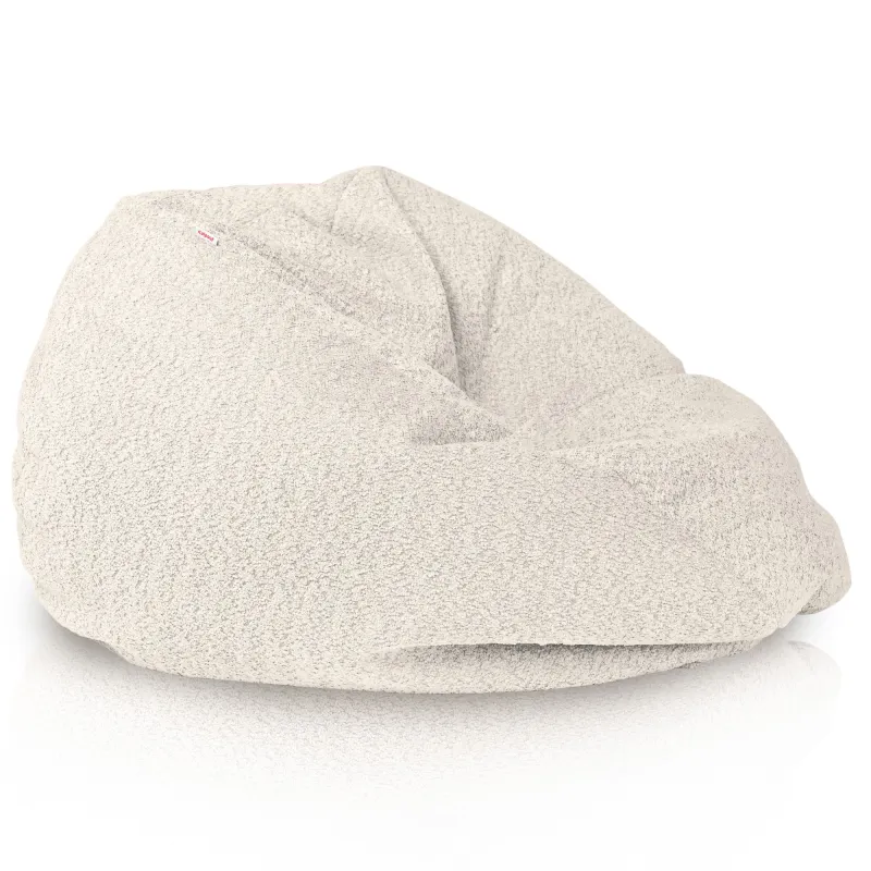 Kinder-Sitzsack L - Teddy-Bouclé – Ansicht 2