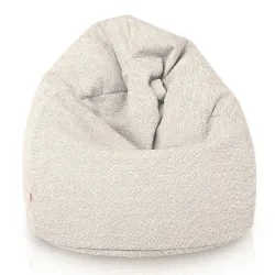 Kinder-Sitzsack L - Teddy-Bouclé – Ansicht 3