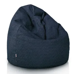 Kinder-Sitzsack - Teddy-Bouclé
