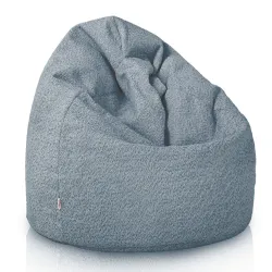 Kinder-Sitzsack - Teddy-Bouclé