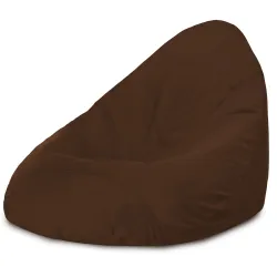 Sitzsack mit Rückenlehne XXL Drop - Soft-Velours