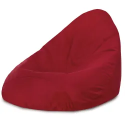 Sitzsack mit Rückenlehne XXL Drop - Soft-Velours