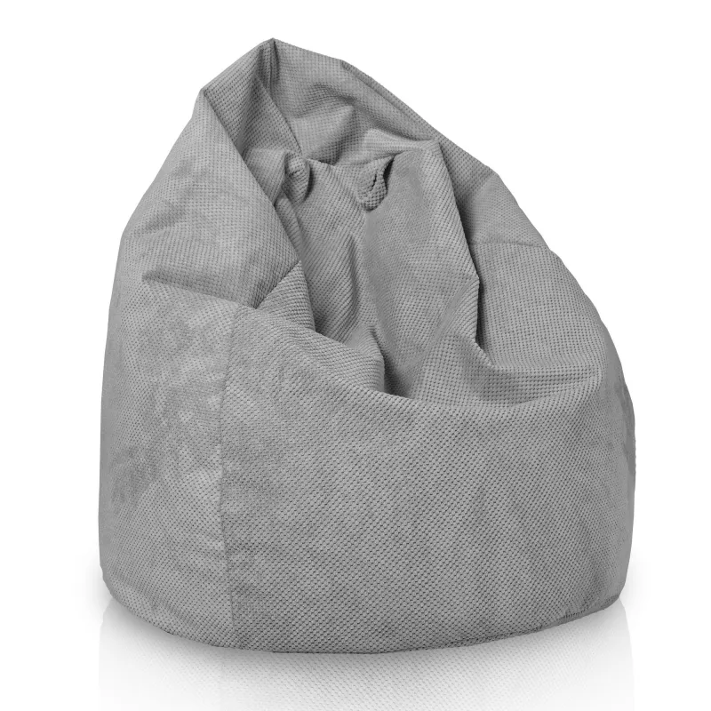 Sitzsack XL Klassik -Struktur-Velours Dot – Ansicht 8