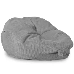 Sitzsack XL Klassik -Struktur-Velours Dot – Ansicht 9