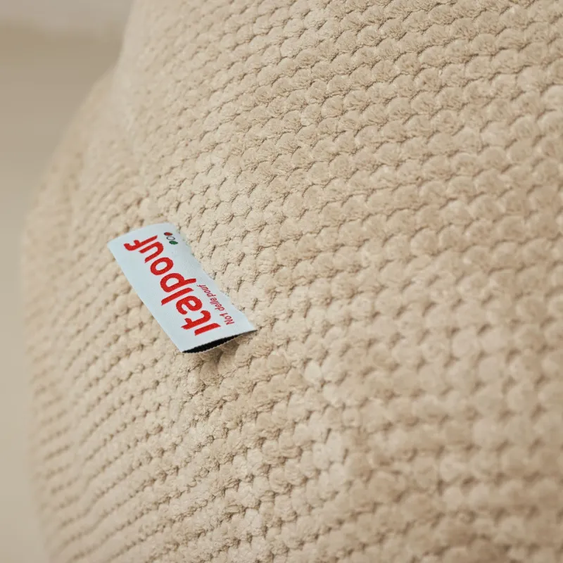 Sitzsack XL Klassik -Struktur-Velours Dot – Ansicht 5
