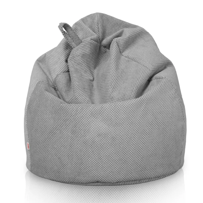 Kinder-Sitzsack L - Struktur-Velours Dot – Ansicht 10