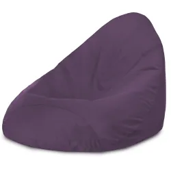 Sitzsack mit Rückenlehne XXL Drop - Soft-Velours