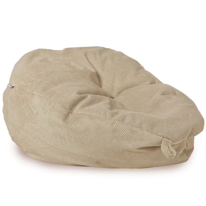 Sitzsack XL Klassik -Struktur-Velours Dot – Ansicht 2
