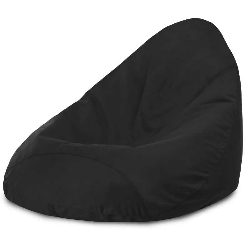 Sitzsack mit Rückenlehne XXL Drop - Soft-Velours – Ansicht 19