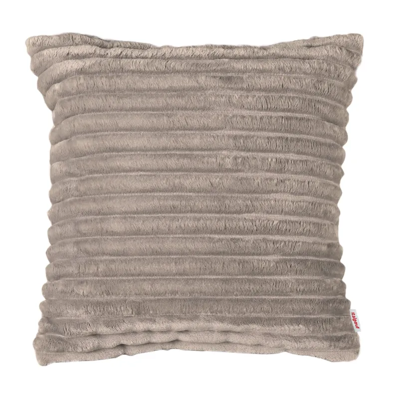 Quadratisches Dekokissen 60x60 cm - Breitcord Stripe