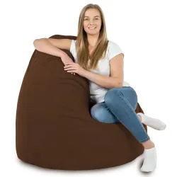Riesensitzsack XXL für Erwachsene - Soft-Velours – Ansicht 45