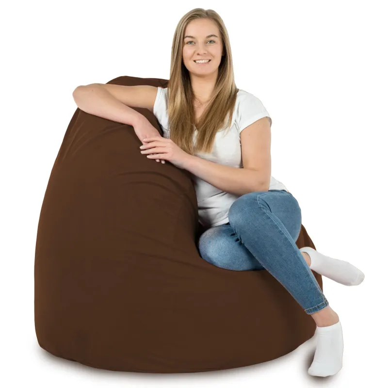 Riesensitzsack XXL für Erwachsene - Soft-Velours – Ansicht 45