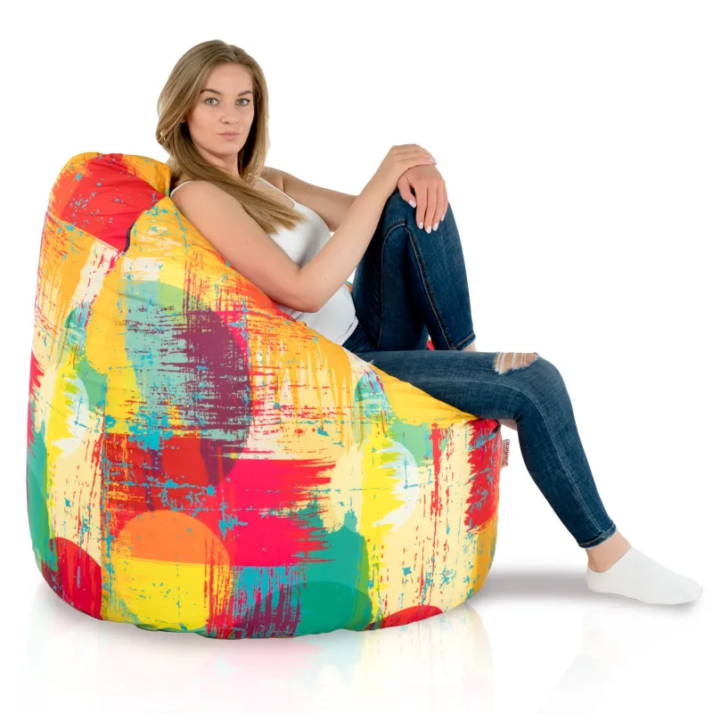 Riesensitzsack XXL für Erwachsene - Premium Print-Stoff – Ansicht 13