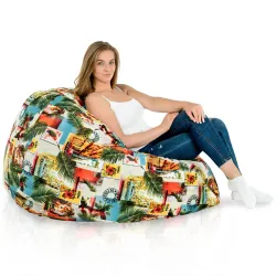 Riesensitzsack XXL für Erwachsene - Premium Print-Stoff – Ansicht 115