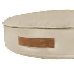 Rundes Hundebett und Katzenbett 80 cm - Soft-Velours – Ansicht 2