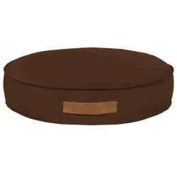 Rundes Hundebett und Katzenbett - Soft-Velours