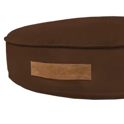 Rundes Hundebett und Katzenbett 80 cm - Soft-Velours – Ansicht 6