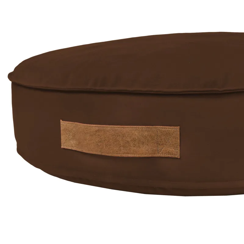 Rundes Hundebett und Katzenbett 80 cm - Soft-Velours – Ansicht 6