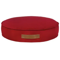 Rundes Hundebett und Katzenbett - Soft-Velours