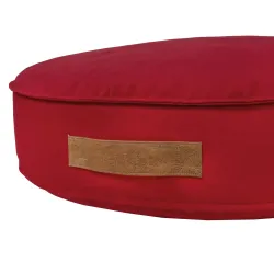 Rundes Hundebett und Katzenbett 80 cm - Soft-Velours – Ansicht 8