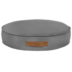 Rundes Hundebett und Katzenbett - Soft-Velours