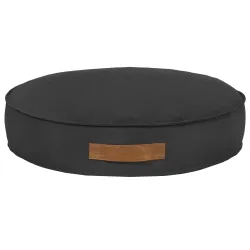 Rundes Hundebett und Katzenbett - Soft-Velours