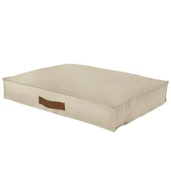 Rechteckiges Hundebett und Katzenbett - Soft-Velours