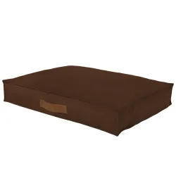 Rechteckiges Hundebett und Katzenbett - Soft-Velours