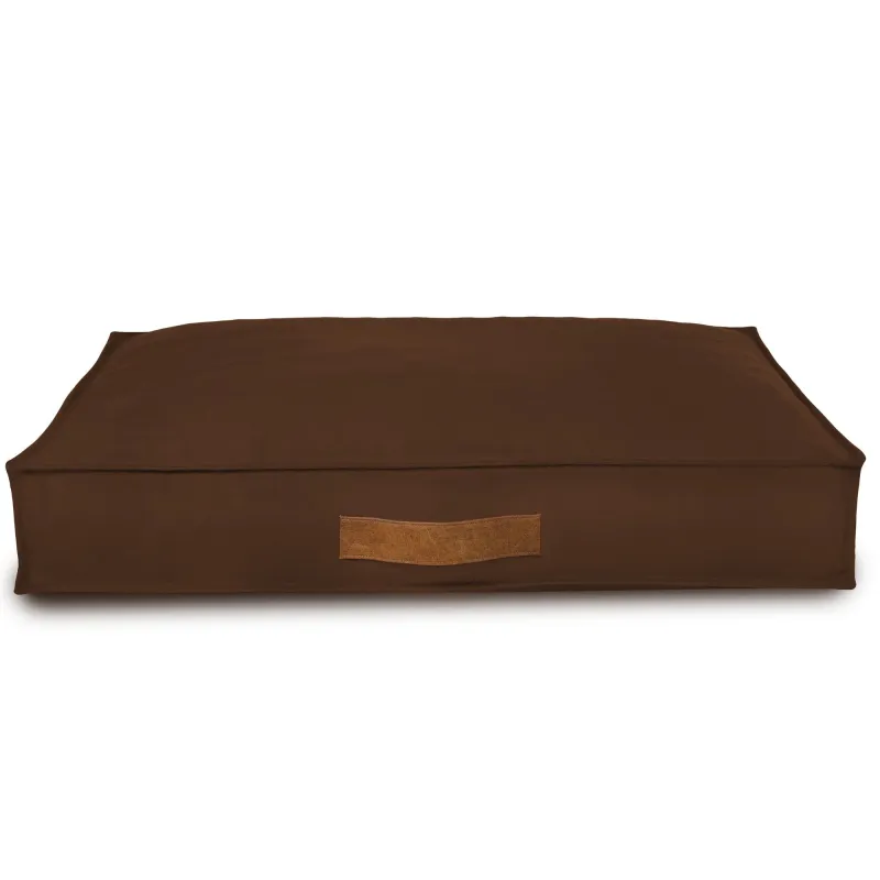 Rechteckiges Hundebett und Katzenbett 65x90 cm - Soft-Velours – Ansicht 6