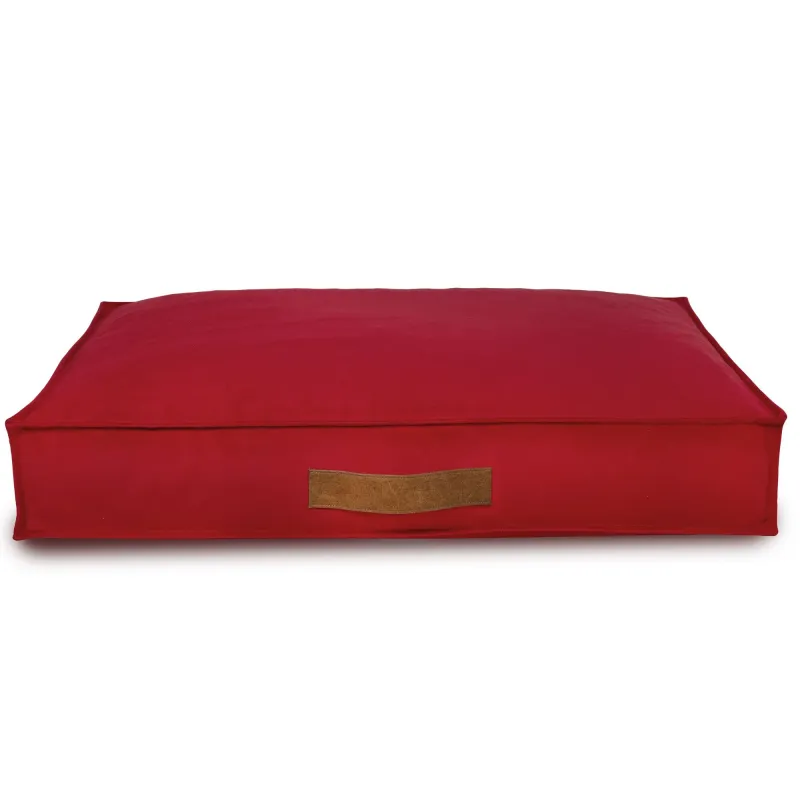 Rechteckiges Hundebett und Katzenbett 65x90 cm - Soft-Velours – Ansicht 10