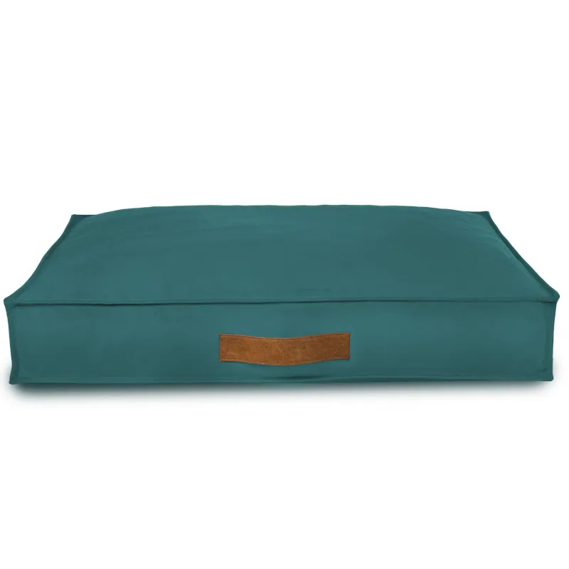 Rechteckiges Hundebett und Katzenbett 65x90 cm - Soft-Velours – Ansicht 12