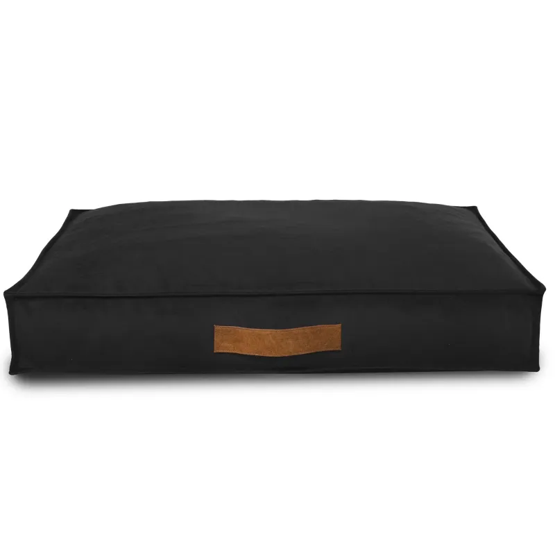 Rechteckiges Hundebett und Katzenbett 65x90 cm - Soft-Velours – Ansicht 20
