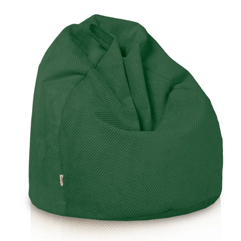 Kinder-Sitzsack L - Struktur-Velours Dot – Ansicht 25