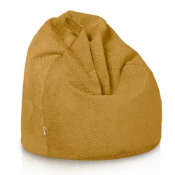 Kinder-Sitzsack - Struktur-Velours Dot