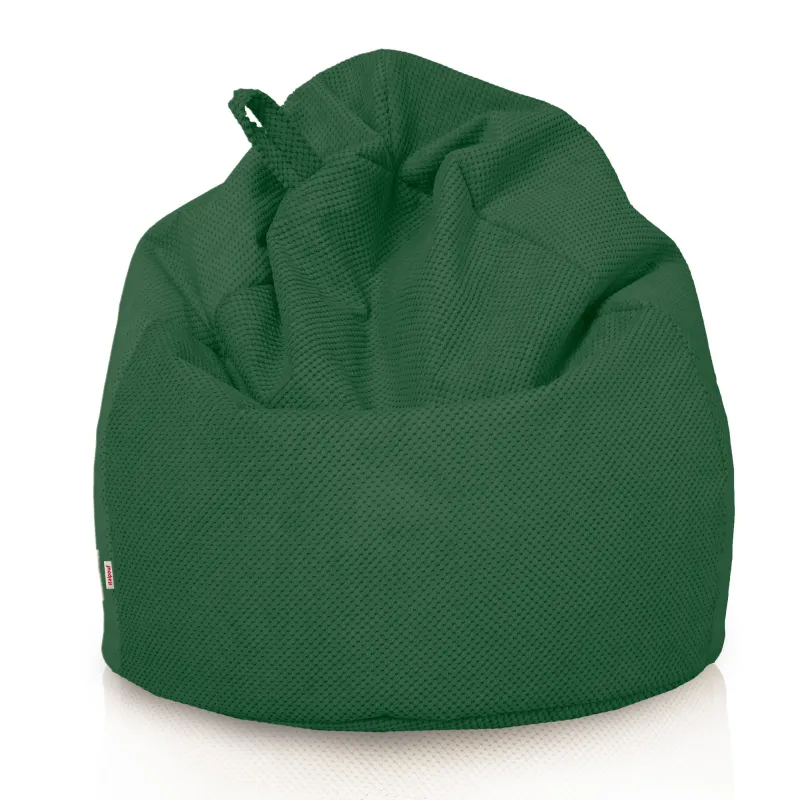 Kinder-Sitzsack L - Struktur-Velours Dot – Ansicht 27