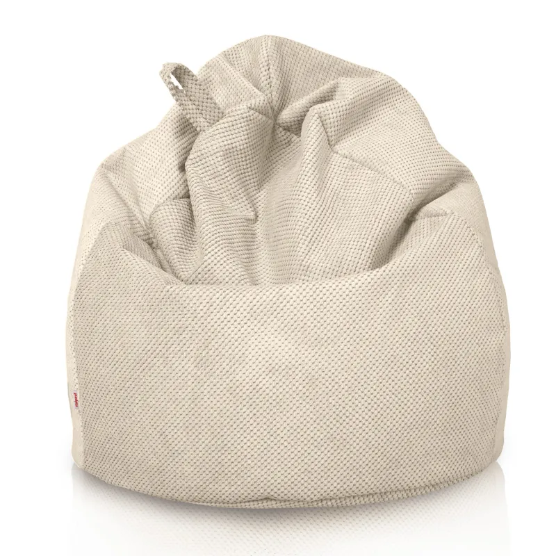 Kinder-Sitzsack L - Struktur-Velours Dot – Ansicht 30