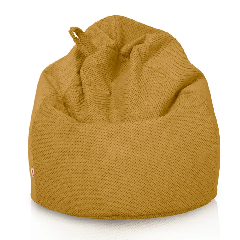 Kinder-Sitzsack L - Struktur-Velours Dot – Ansicht 33