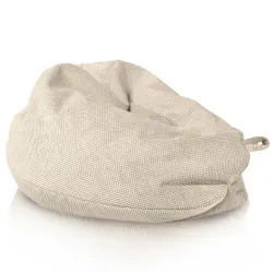 Kinder-Sitzsack L - Struktur-Velours Dot – Ansicht 29